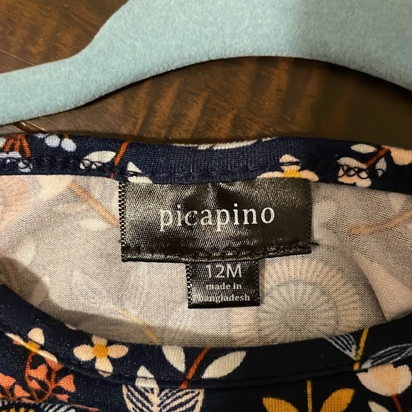 Picapino long sleeve floral dress - Picture 4 of 4